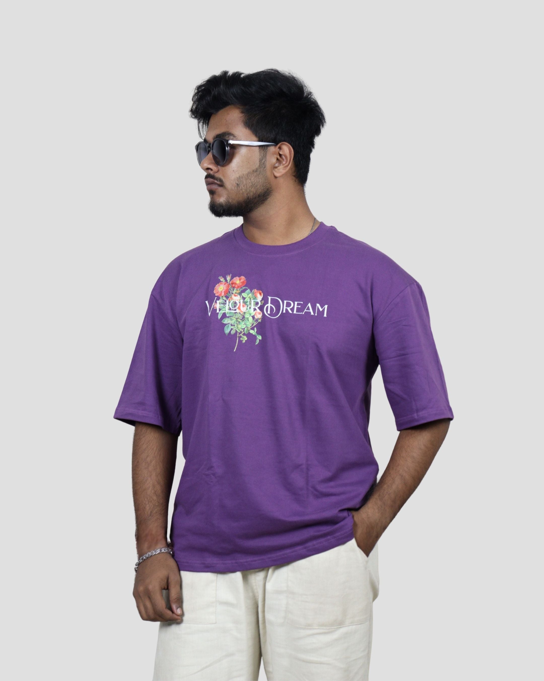 tale Men Mulberry - VELOUR DREAM OVERSIZED FIT T-SHIRT