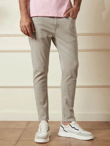 Casual Slim Tapered Jeans