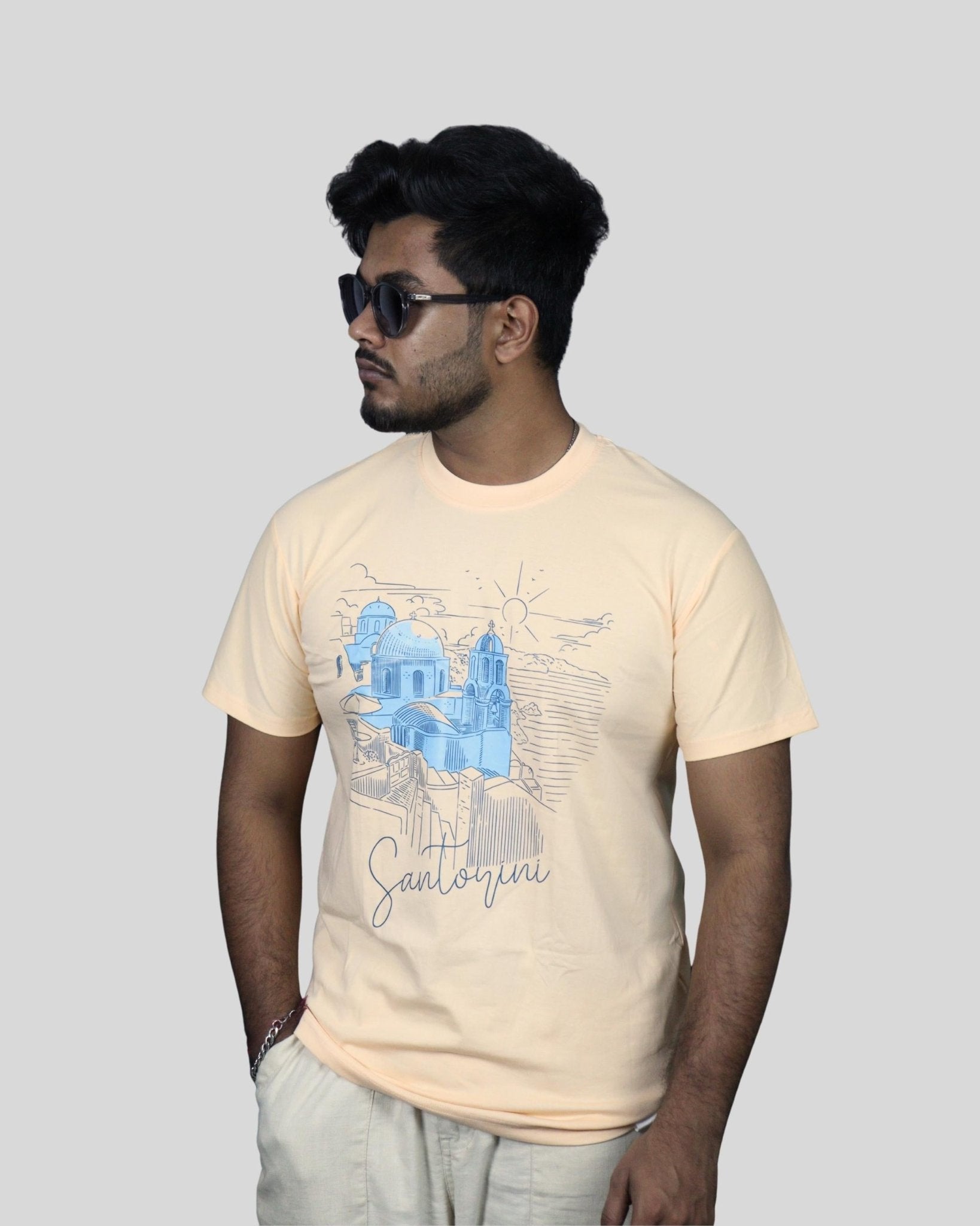 tale Men Blush Peach - SANTORINI REGULAR FIT T - SHIRT - tale 222