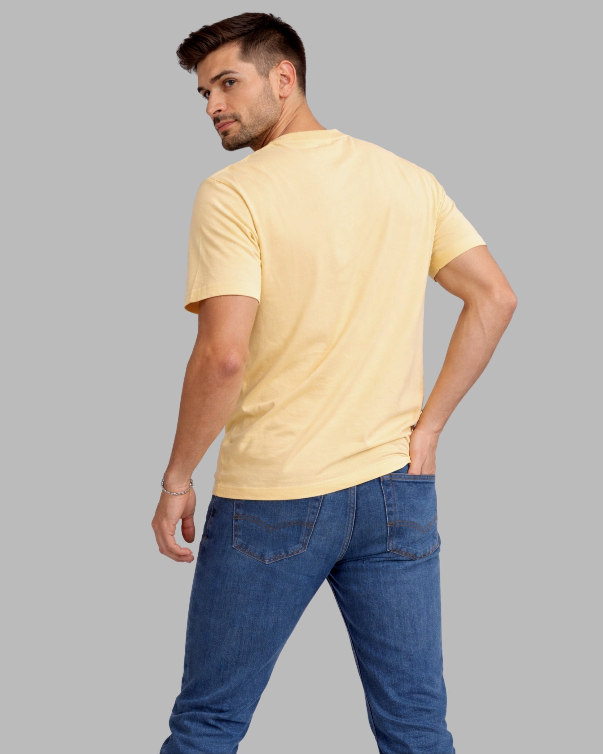 tale Men Blush Peach - SANTORINI REGULAR FIT T - SHIRT - tale 222