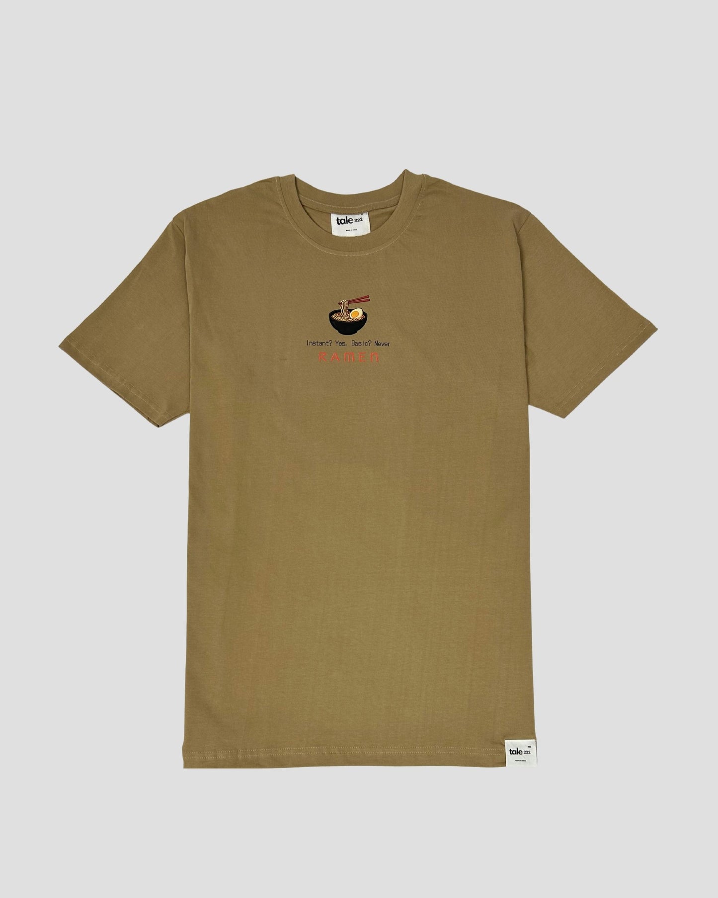 tale Men Latte - RAMEN REGULAR FIT T-SHIRT