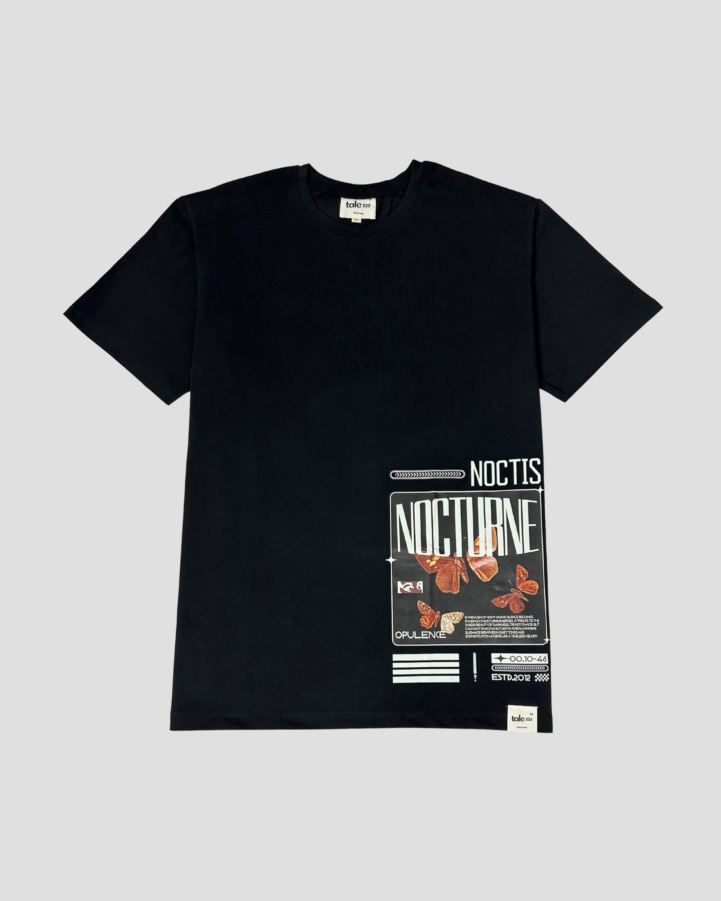 tale Men Black - NOCTIS RELAXED FIT T-SHIRT