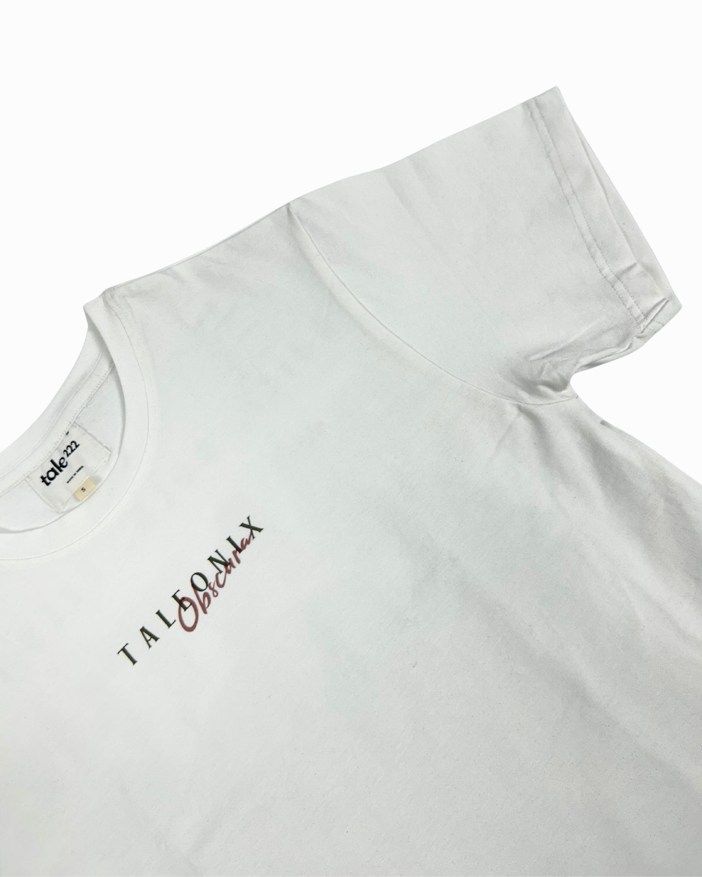 tale Men White - PANTHE RELAXED FIT T-SHIRT