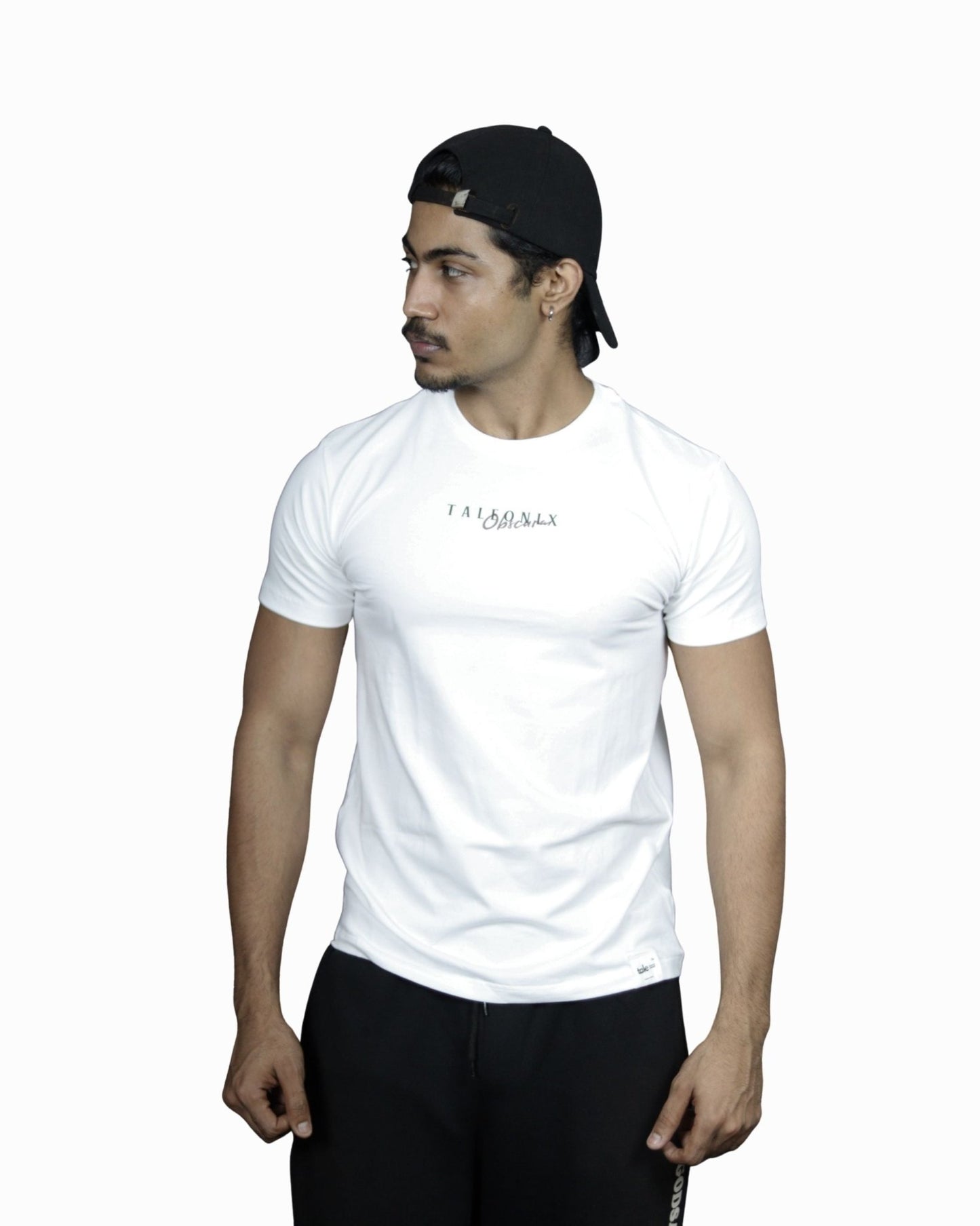 tale Men White - PANTHE RELAXED FIT T - SHIRT - tale 222