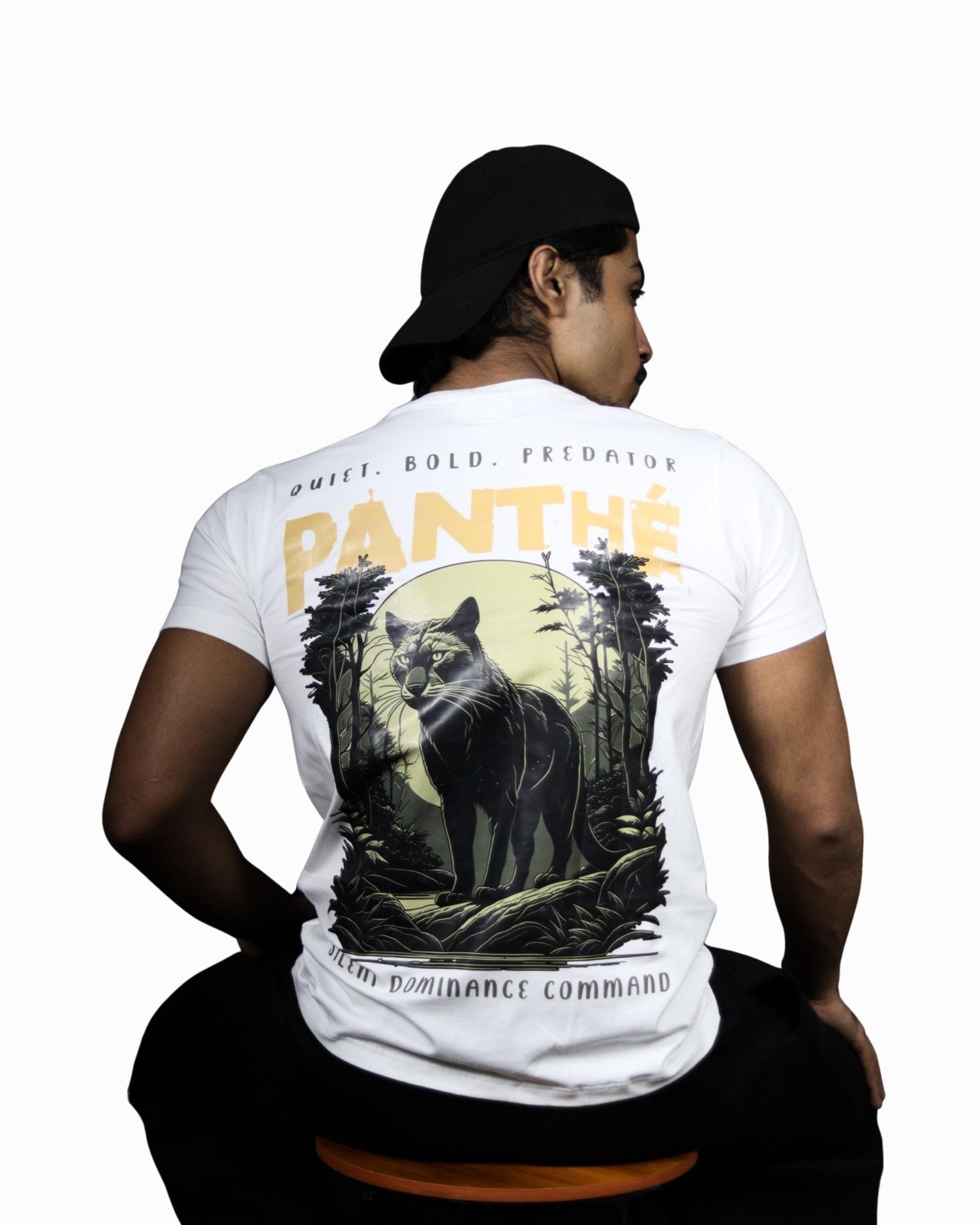 tale Men White - PANTHE RELAXED FIT T - SHIRT - tale 222