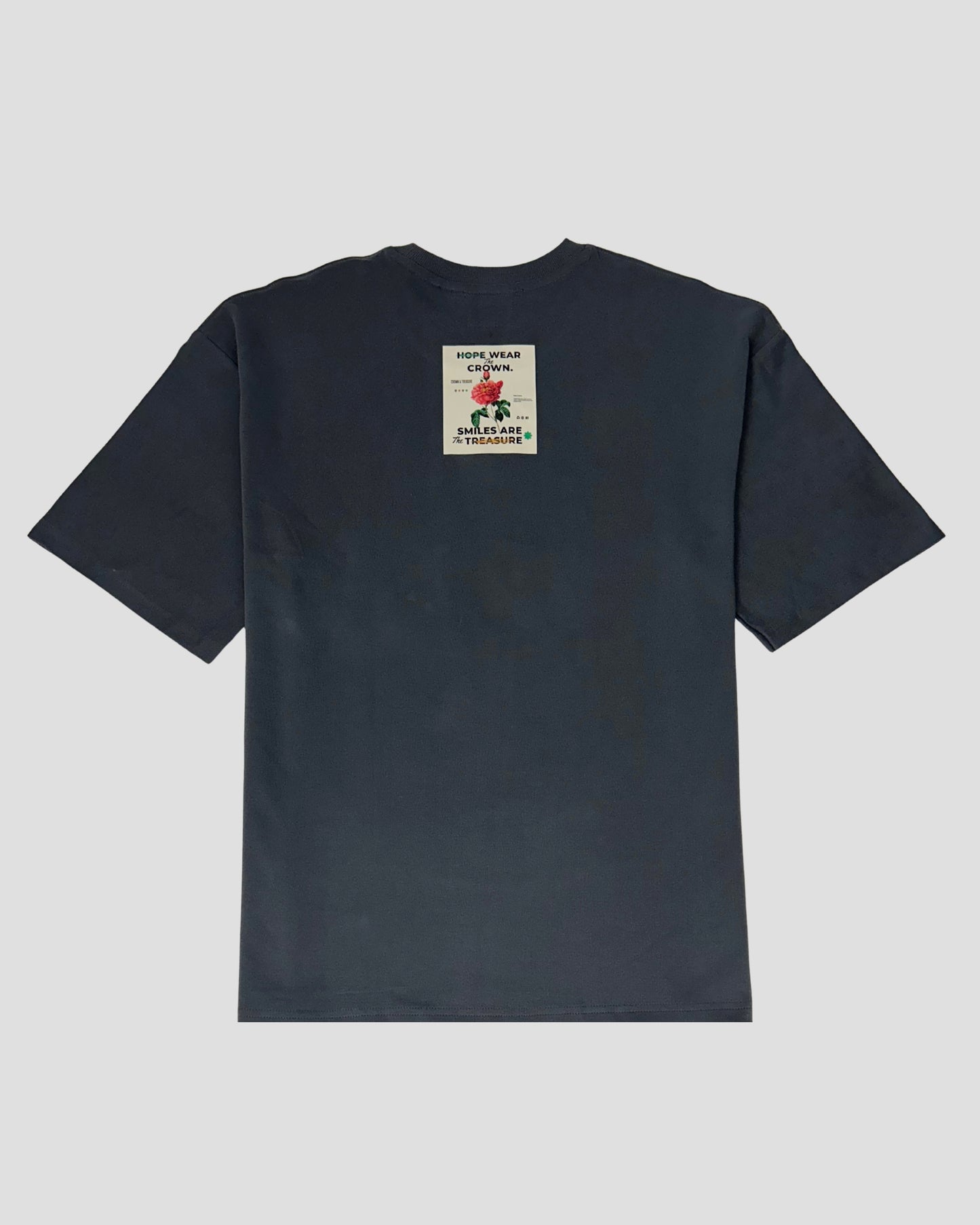 tale Men Ashen Grey - HOPE & TREASURE OVERSIZED FIT T-SHIRT