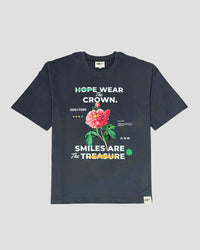 tale Men Ashen Grey - HOPE & TREASURE OVERSIZED FIT T-SHIRT