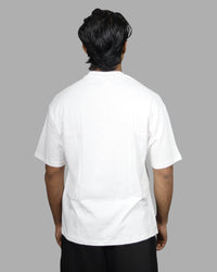 tale Men White - FLORAISON 222 222 RELAXED FIT T - SHIRT - tale 222
