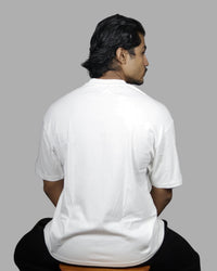 tale Men White - FLORAISON 222 222 RELAXED FIT T - SHIRT - tale 222