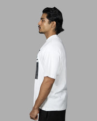 tale Men White - FLORAISON 222 222 RELAXED FIT T - SHIRT - tale 222